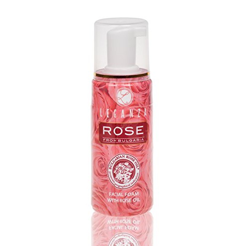  Avodari Face Rose Foam Wash Bulgarian Rose Oil Rose Damascena 100 ml 3.4 oz