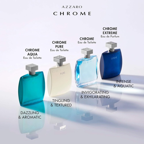  Azzaro Chrome Pure Eau de Toilette - Cologne for Men