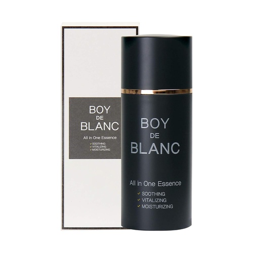  BALLONBLANC Boy De Blanc Mens Face Soothing Moisturizer All-In-One Essence Serum Formulated w/Botanical Ingredients -Non Greasy & Fast Absorbing-3.4 fl oz Pump Type
