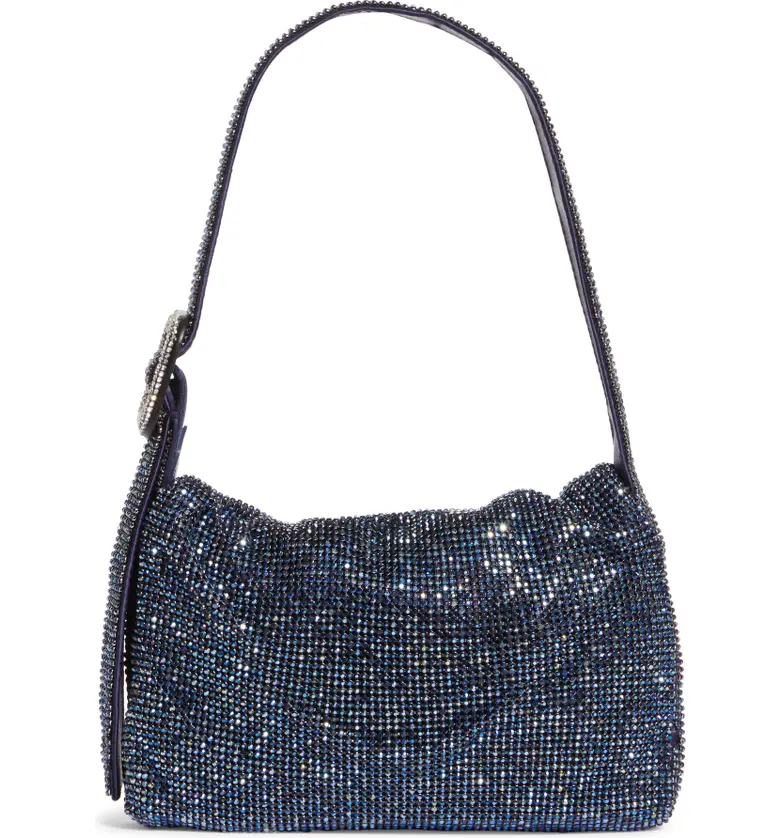  Benedetta Bruzziches Vitty Mignon Crystal Mesh Shoulder Bag_NORFOLK BLUE