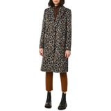 Bernardo Animal Print Coat_BLUE BROWN ANIMAL