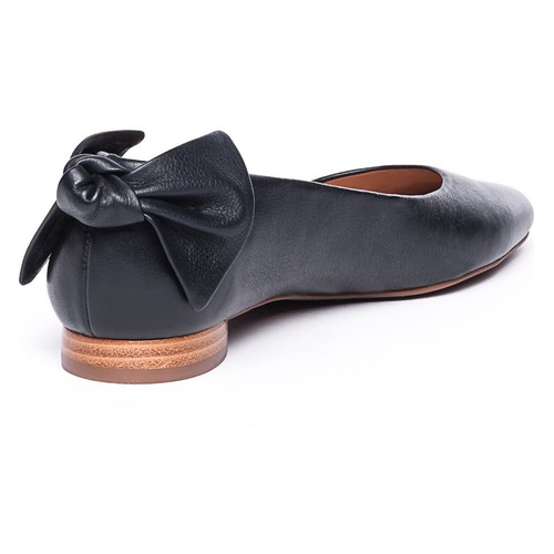  Bernardo Eloise Bow Flat_BLACK LEATHER