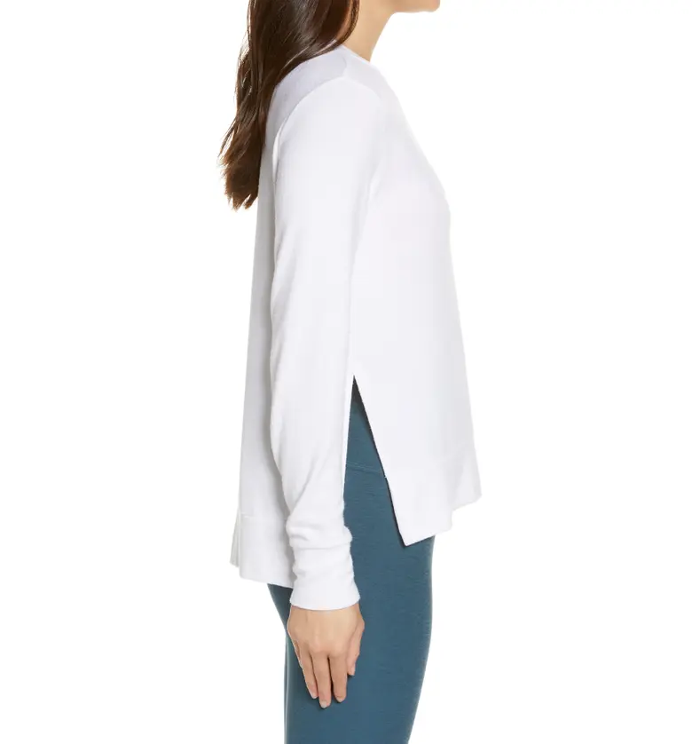  Beyond Yoga Just Chillin Pullover_WHITE