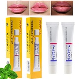 BINGBRUSH Lip Repair Care Moisturizing that Natural Peppermint,Lip Soother Gloss Long-Lasting Lip Balm Plumper to Soothe Dry Chapped Clear Lipstick(2Pcs)