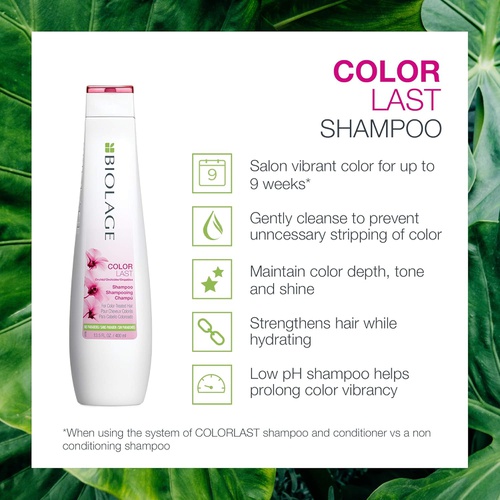  BIOLAGE Colorlast Shampoo | Helps Protect Hair & Maintain Vibrant Color | for Color-Treated Hair