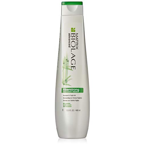  BIOLAGE Advanced Fiberstrong Shampoo | Reinforces Strength & Elasticity For Shiny Hair | Paraben-Free | For Fragile Hair