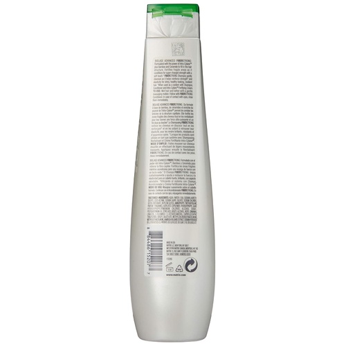  BIOLAGE Advanced Fiberstrong Shampoo | Reinforces Strength & Elasticity For Shiny Hair | Paraben-Free | For Fragile Hair