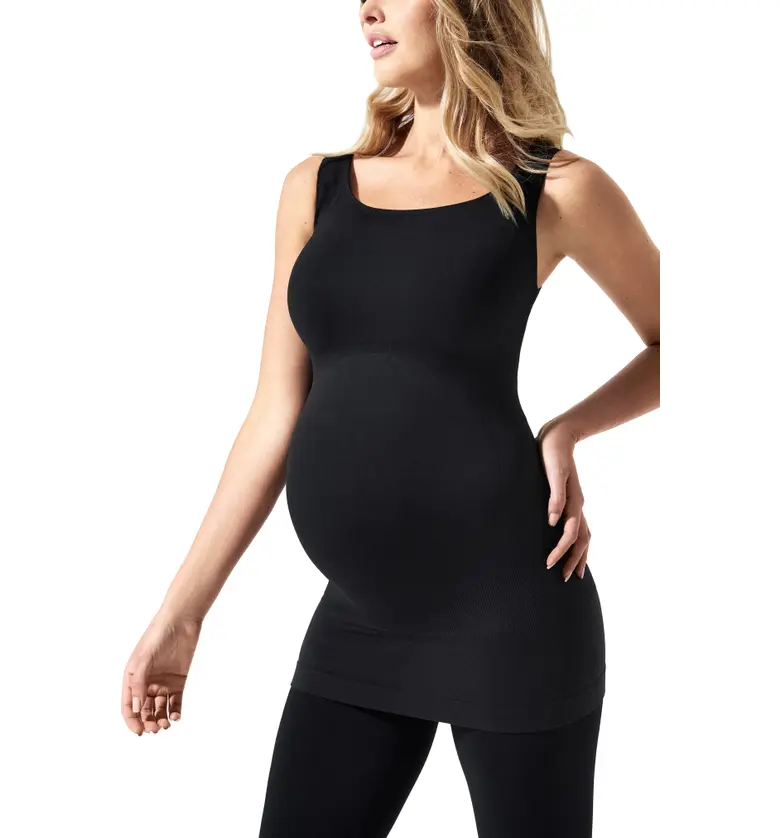  BLANQI Maternity Belly Support Tank_DEEPEST BLACK