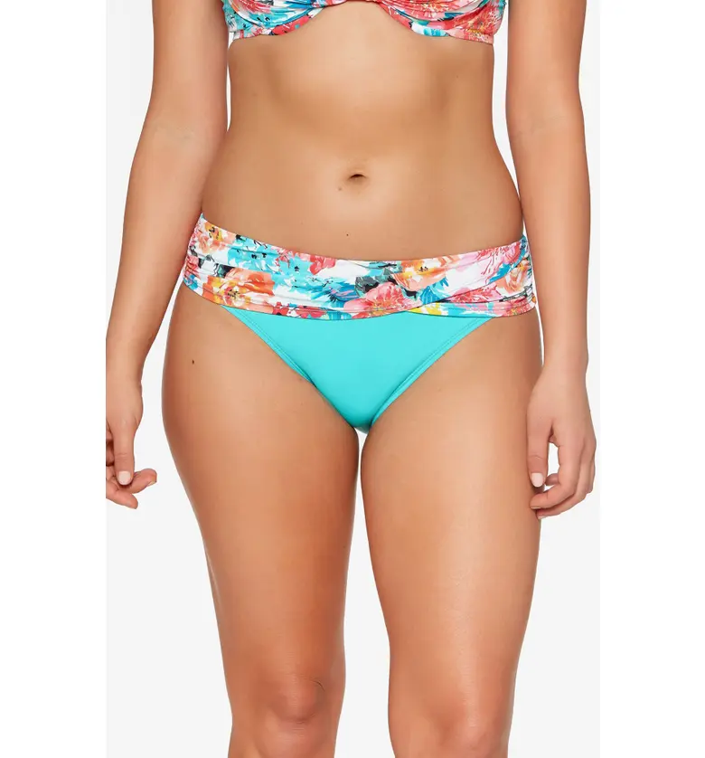 BLEU by Rod Beattie Blooming Chic Sarong Hipster Bikini Bottoms_MULTI