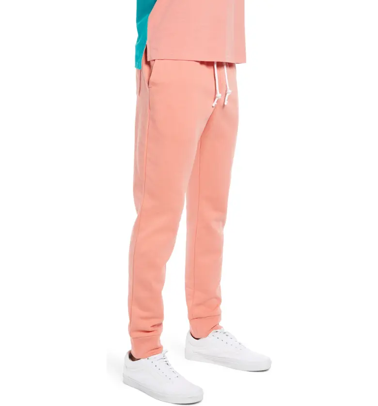  BP. Organic Cotton Blend Knit Joggers_PINK LANTANA