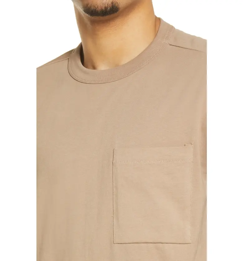  BP. Unisex Cotton Pocket T-Shirt_TAN DESERT