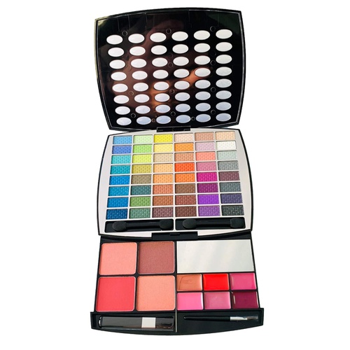 BR Beauty Revolution Glamour Girl Makeup Kit 43 Eyeshadow / 9 Blush / 6 Lip Gloss