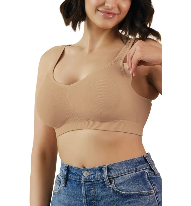  Bravado Designs Sculpt Wireless T-Shirt Everyday Bra_BUTTERSCOTCH