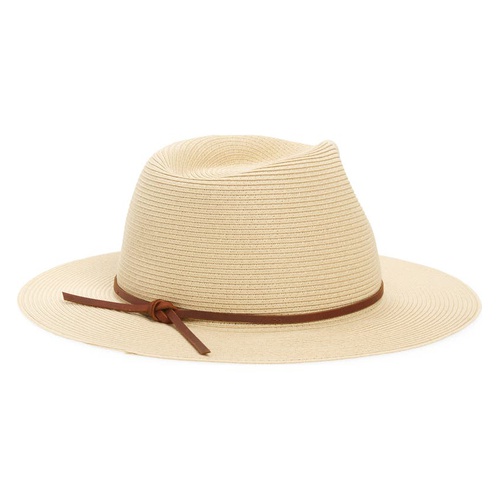  Brixton Wesley Packable Straw Fedora_TAN