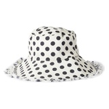 Brixton Lisbon Packable Bucket Hat_WHITE/ BLACK