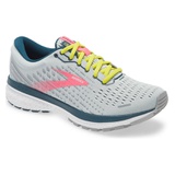 Brooks Ghost 13 Running Shoe_ICE FLOW/ PINK/ POND