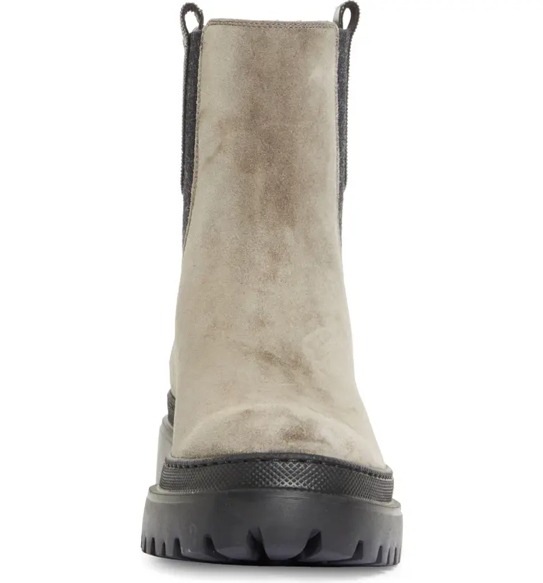  Brunello Cucinelli Monili Lug Sole Chelsea Boot_CARBONE