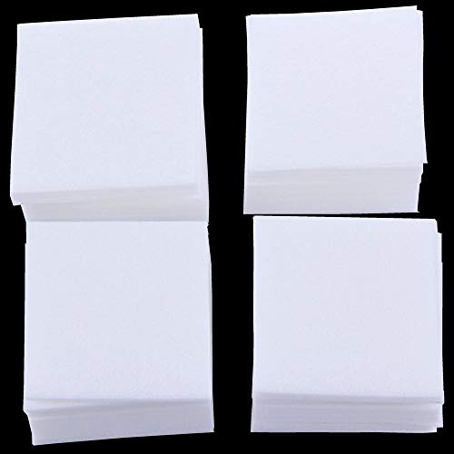  BTYMS 620 Pcs Lint Free Nail Wipes Nail Art Gel Polish Remover Cotton Pads