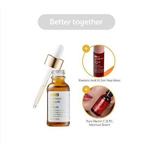  [By Wishtrend] Polyphenols in Propolis 15% Ampoule 30ml - anti-trouble, deep hydration, for sensitive skin