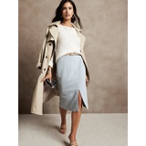 bananarepublic Bi-Stretch Midi Skirt