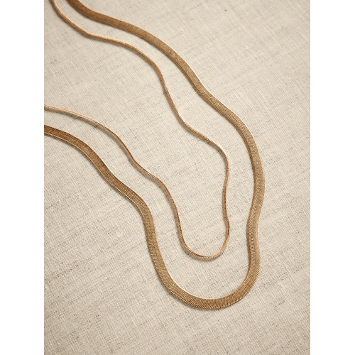 바나나리퍼블릭 bananarepublic Tubular Snake Chain Necklace