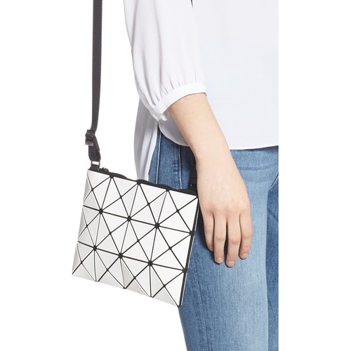 Bao Bao 이세이 미야케 Bao Bao Issey Miyake Small Lucent Crossbody Bag_WHITE