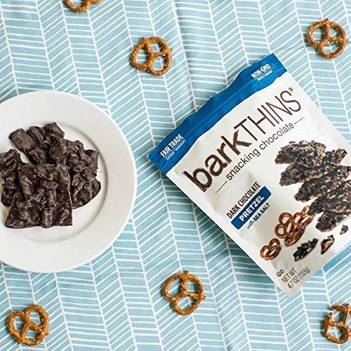  barkTHINS Almond, Pretzel, Coconut with Almonds Snacking Chocolate, Easter, 4.7 oz Bags (3 Count)