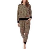 Bedhead PJs Long Sleeve Crew Embroidered Top