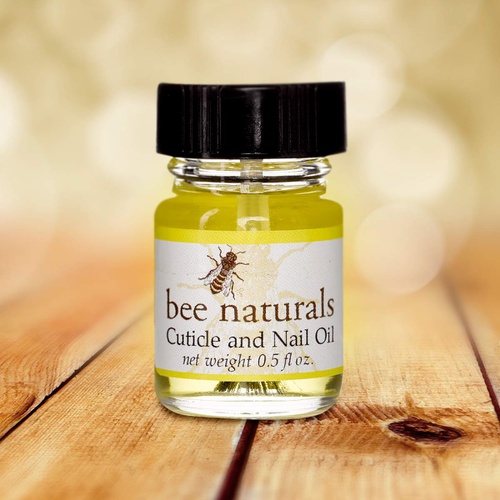  Bee Naturals Bee Natural Best Cuticle Oil - Nail Oil Helps All Cracked Nails and Rigid Cuticles - Perfect Vitamin E Enriched Treatment for Moisture, Softness & Health - Tea Tree Essential Oils