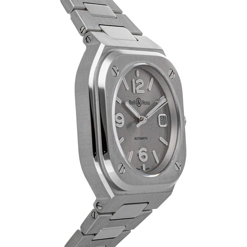  Bell & Ross BR-05 Mechanical(Automatic) Grey Dial Watch BR05A-GR-ST/SST (Pre-Owned)