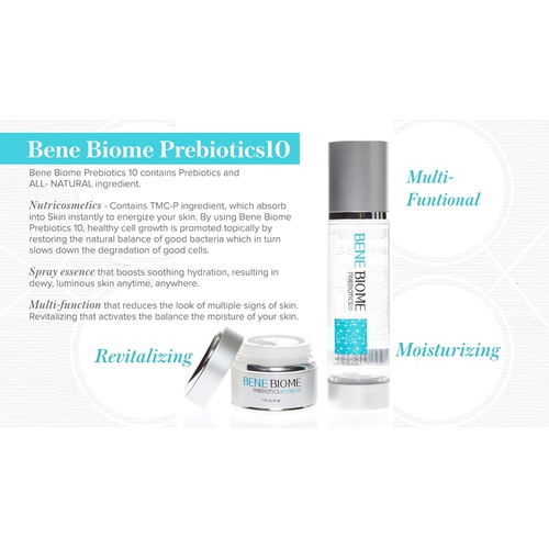  Bene Biome Prebiotics 10 Natural Bioactive Moisture balance essence spray 4oz.