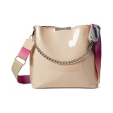 Betsey Johnson Trista Bucket Bag with Chain and Scarf