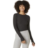 Beyond Yoga Overlap Long Sleeve Cropped Pullover