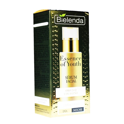  Bielenda Essence of Youth Face Serum Gold 24K and Collagen day and night 1 oz