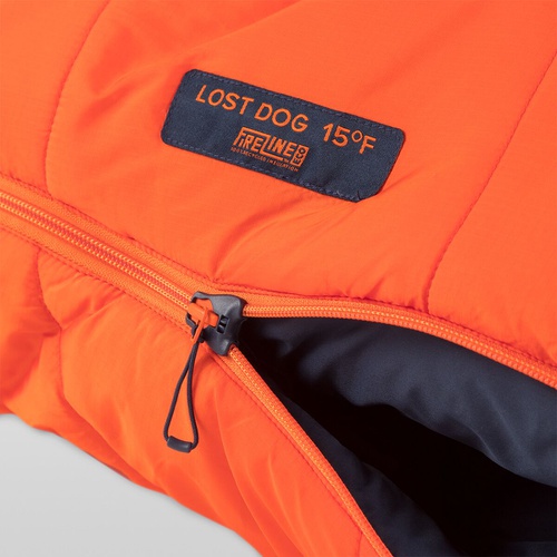  Big Agnes Lost Dog Sleeping Bag: 15F Synthetic - Hike & Camp