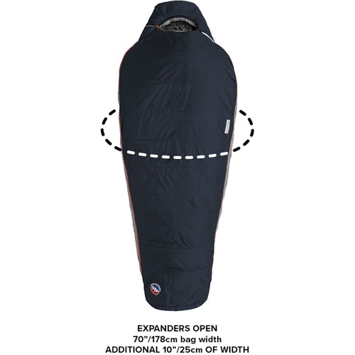 Big Agnes Torchlight Camp Sleeping Bag: 35F Synthetic - Hike & Camp
