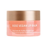 Biossance Squalane + Rose Vegan Lip Balm - Hyaluronic Acid Lip Treatment with No Beeswax + No Petroleum for Plump, Hydrated Lips - No Parabens or Synthetic Fragrance - Vegan + Frag
