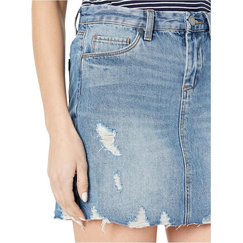  Blank NYC Denim Mini Skirt in Love It or Leave It