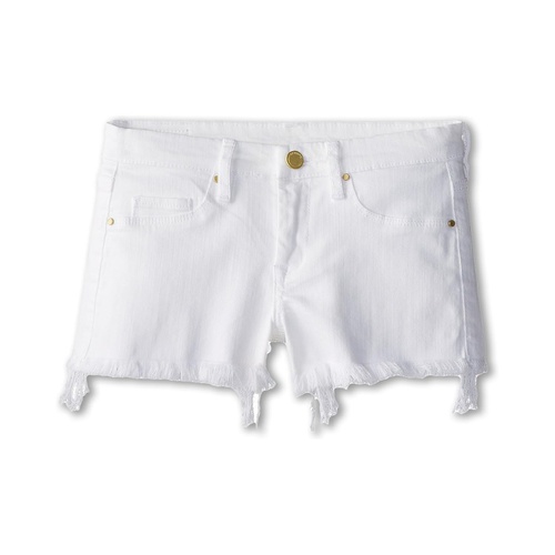  Blank NYC Kids Cut Off Shorts in White Lines (Big Kids)