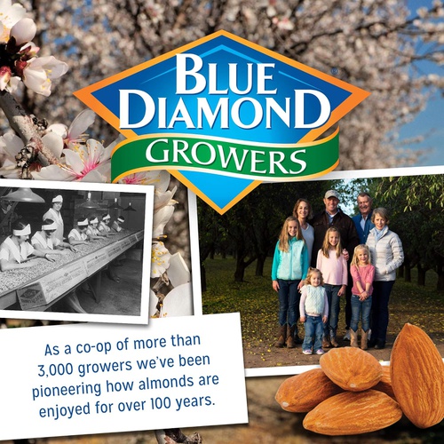  Blue Diamond Almonds, Low Sodium, Lightly Salted, 1.5 Ounce (Pack of 12)