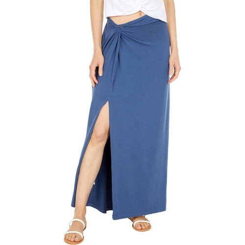  bobi Los Angeles Draped Modal Jersey Knot Skirt