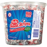 Bobs Sweet Stripes Soft Peppermint Candy, 160 Count, 28 Ounce Jar
