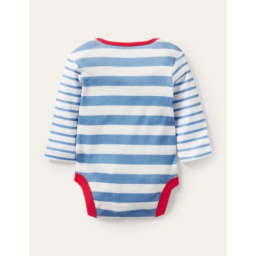 보덴 Boden Striped 5 Pack Bodies - Multi Stripe