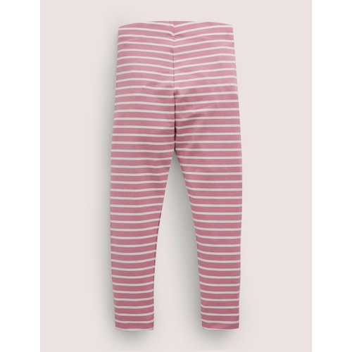 보덴 Boden Fun Leggings - Formica Pink/Ivory Stripe