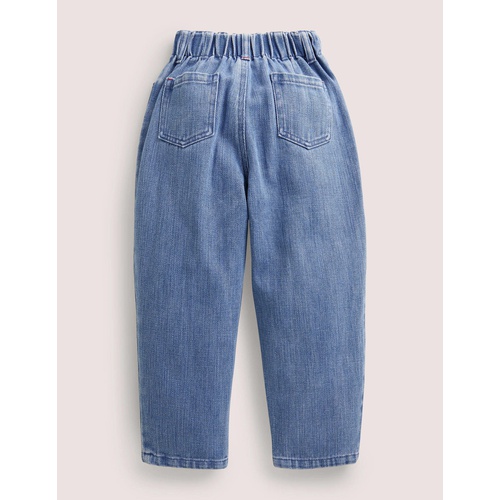 보덴 Boden Barrel Leg Jeans - Mid Vintage Denim