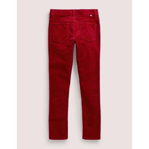보덴 Boden Slim Cord Stretch Pants - Russet Red