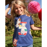 Boden Birthday Applique T-shirt - Starboard Guinea Pigs Five