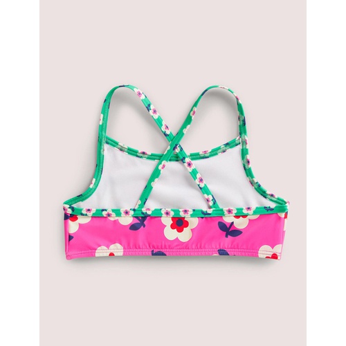 보덴 Boden Bikini Top - Tickled Pink Daisy