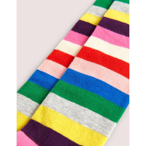 보덴 Boden Patterned Tights - Rainbow Stripes