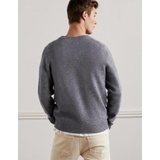 Boden Lambswool V-Neck - Charcoal